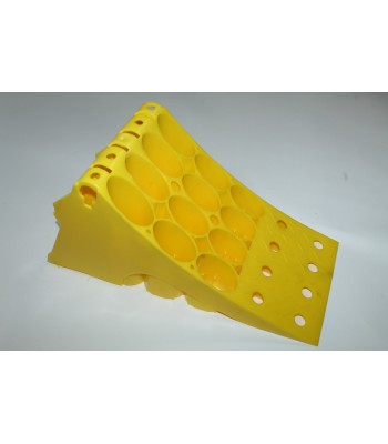 Wielkeg kunststof 600x200mm geel